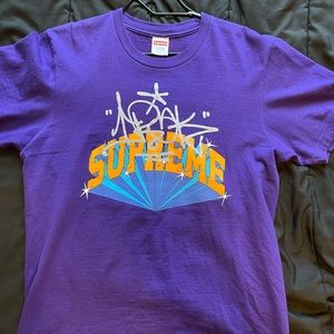 Supreme IRAK Arc Tee Purple Size S Mens